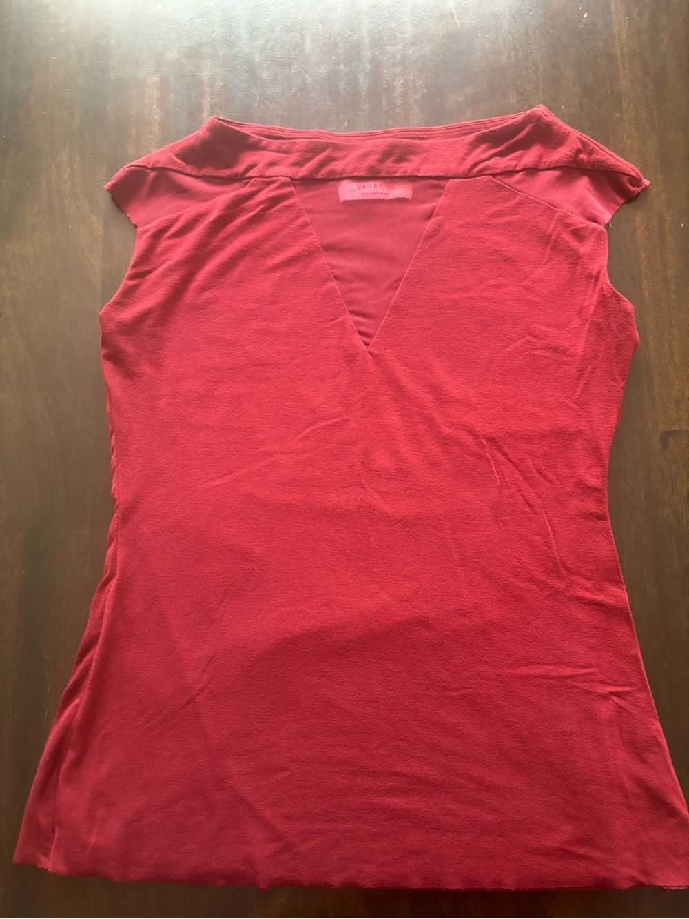 Bailey 44 Red Sleeveless Top